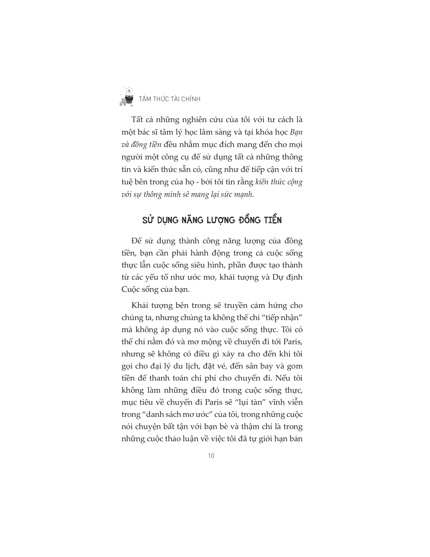 tâm thức tài chính