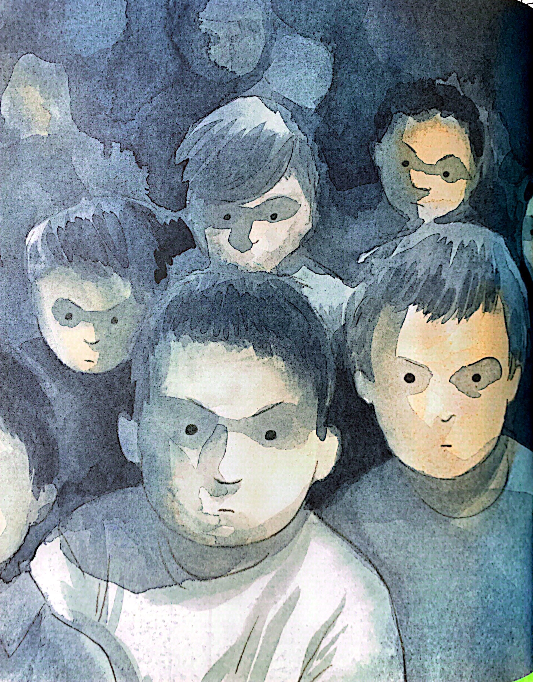 tâm tình bé nhỏ - cậu bé giấy