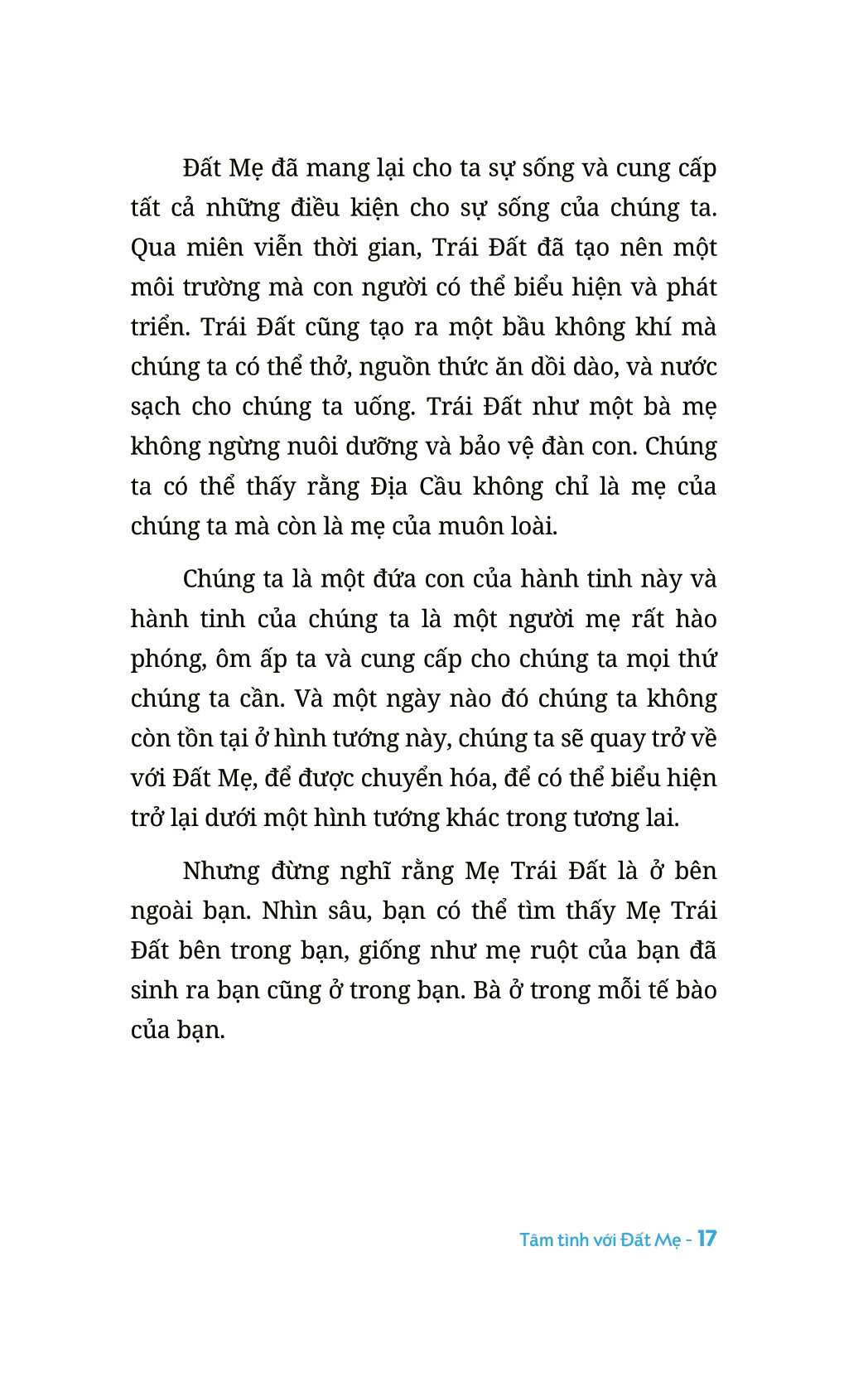 tâm tình với đất mẹ (tái bản 2022)