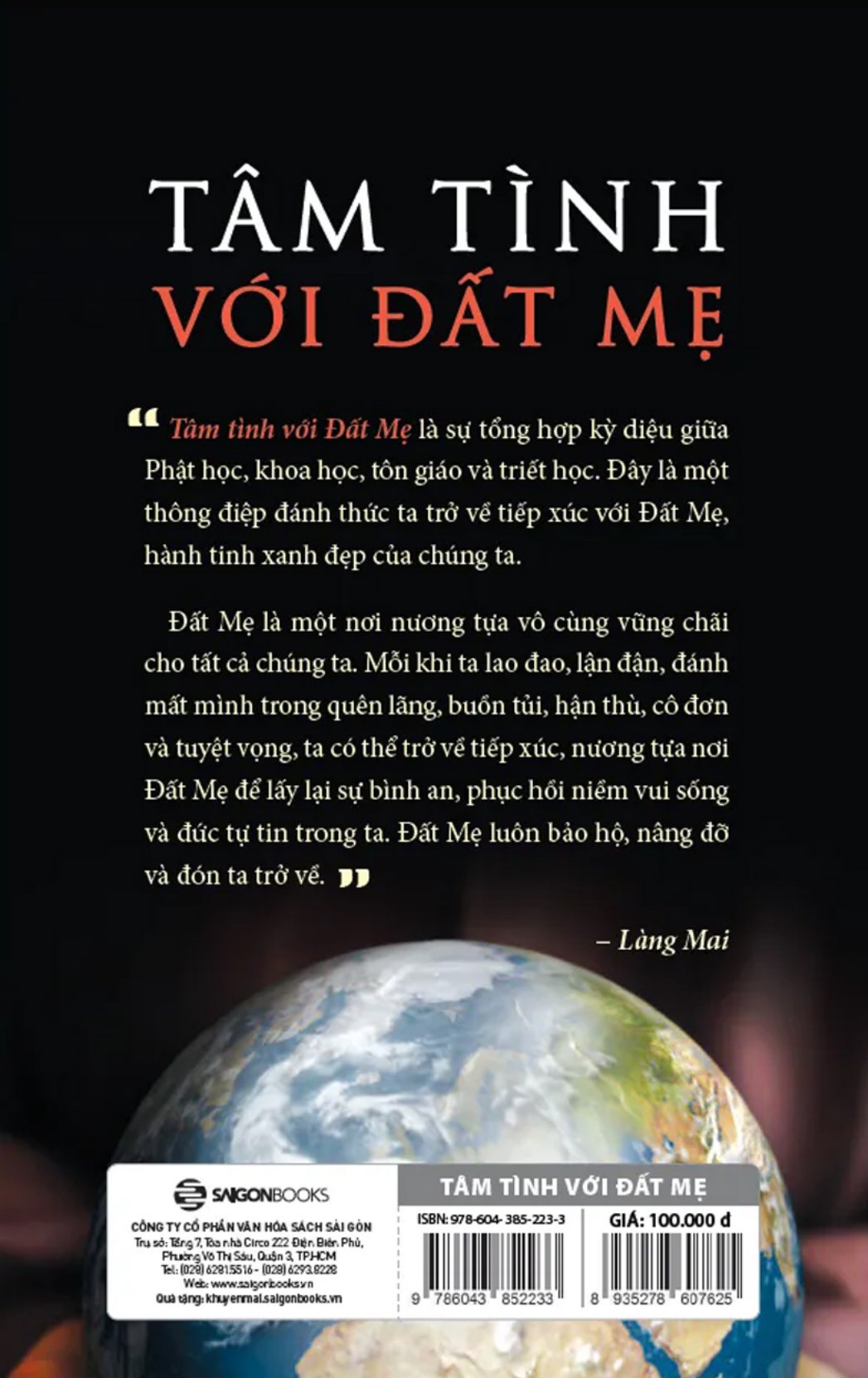 tâm tình với đất mẹ (tái bản 2022)