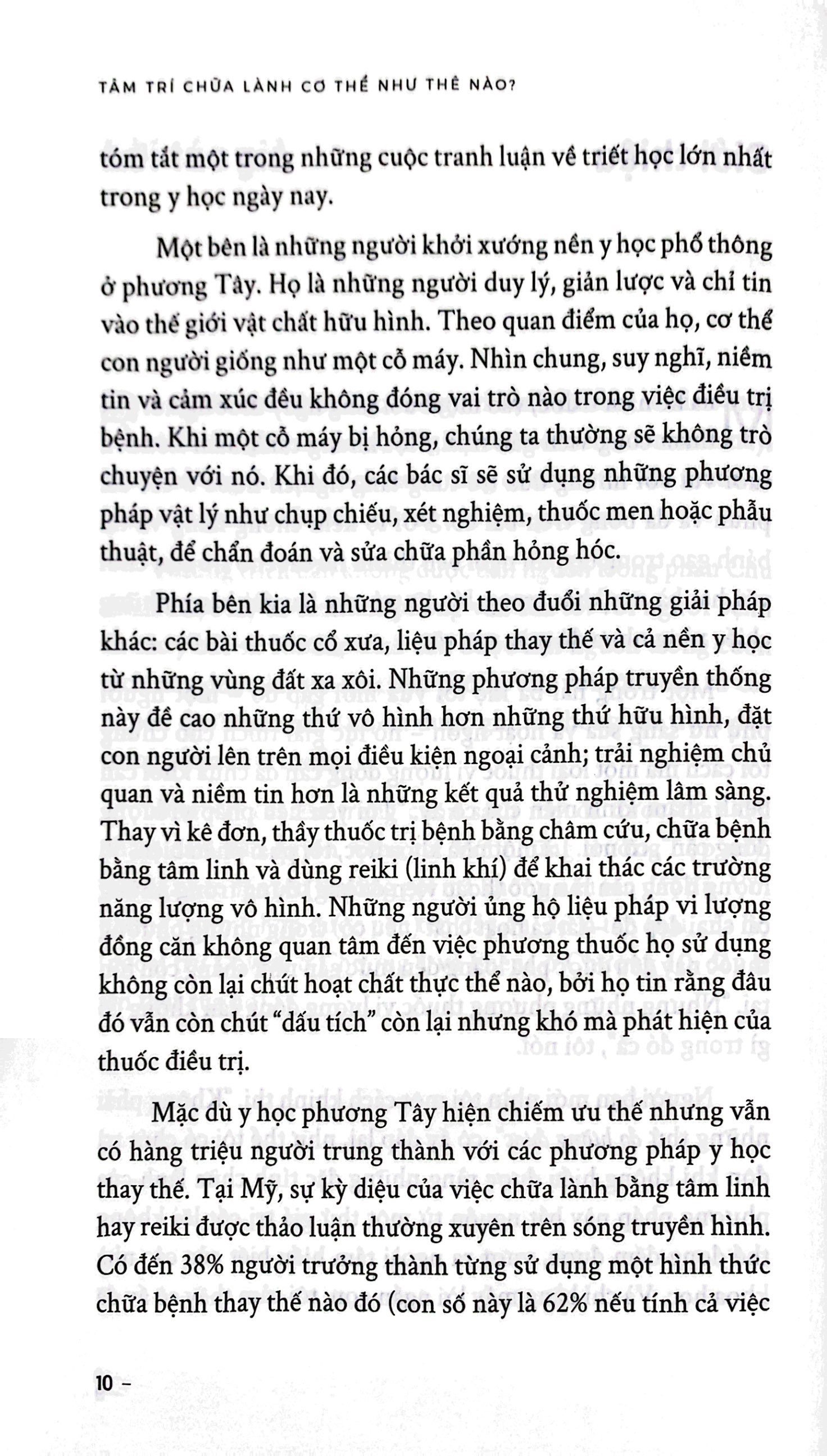 tâm trí chữa lành cơ thể như thế nào