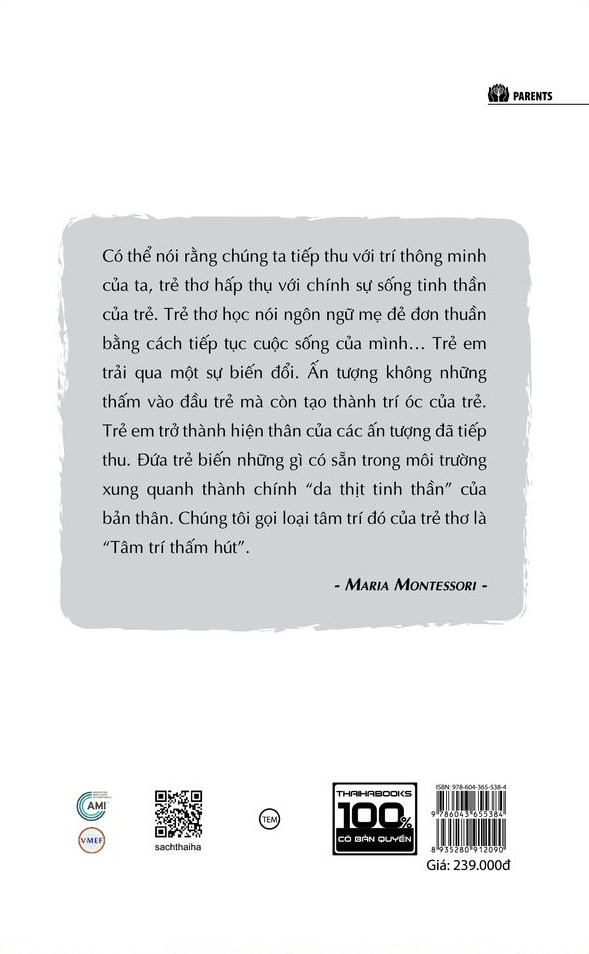 tâm trí thấm hút