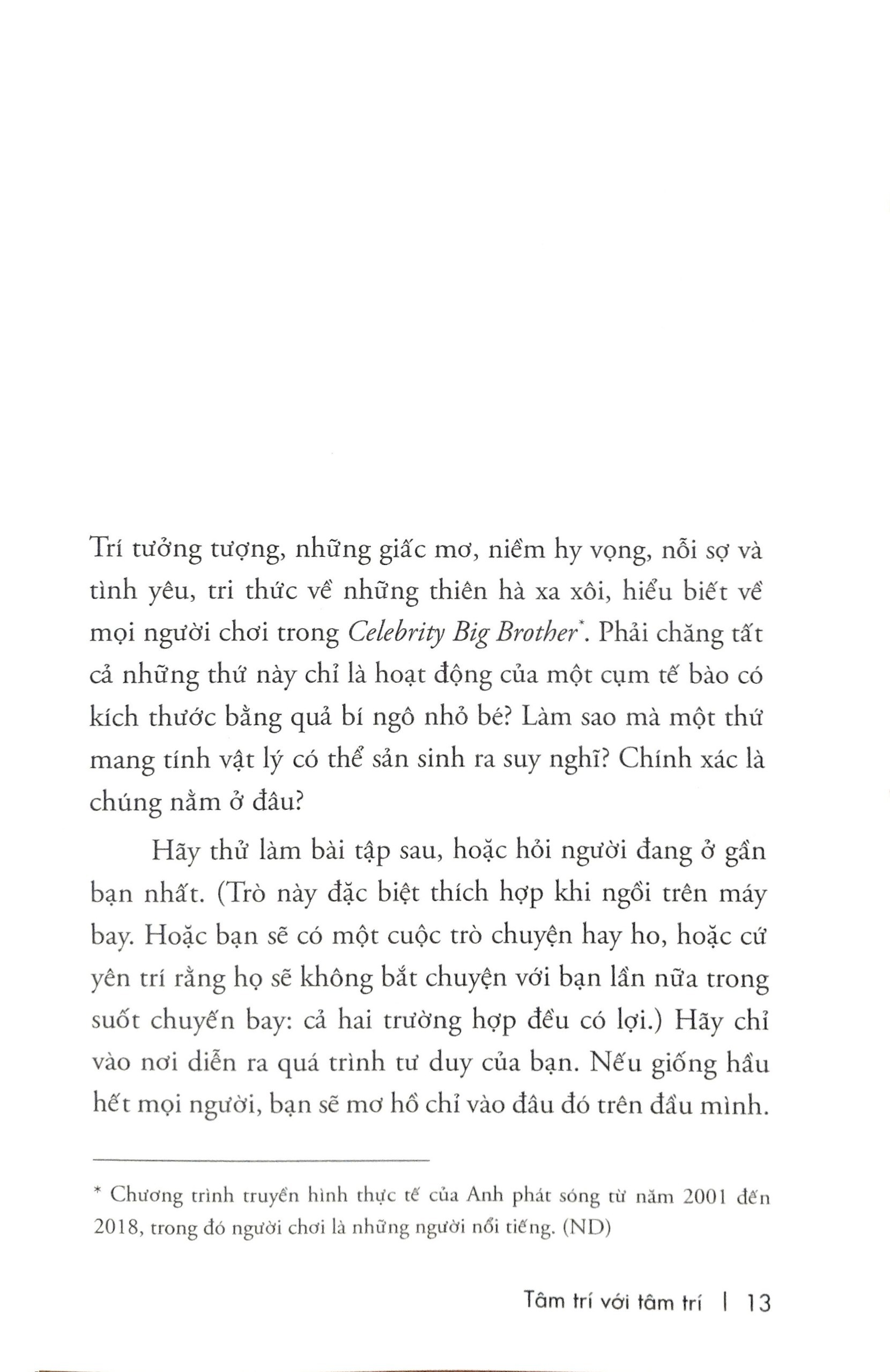 tâm trí thật phi lý