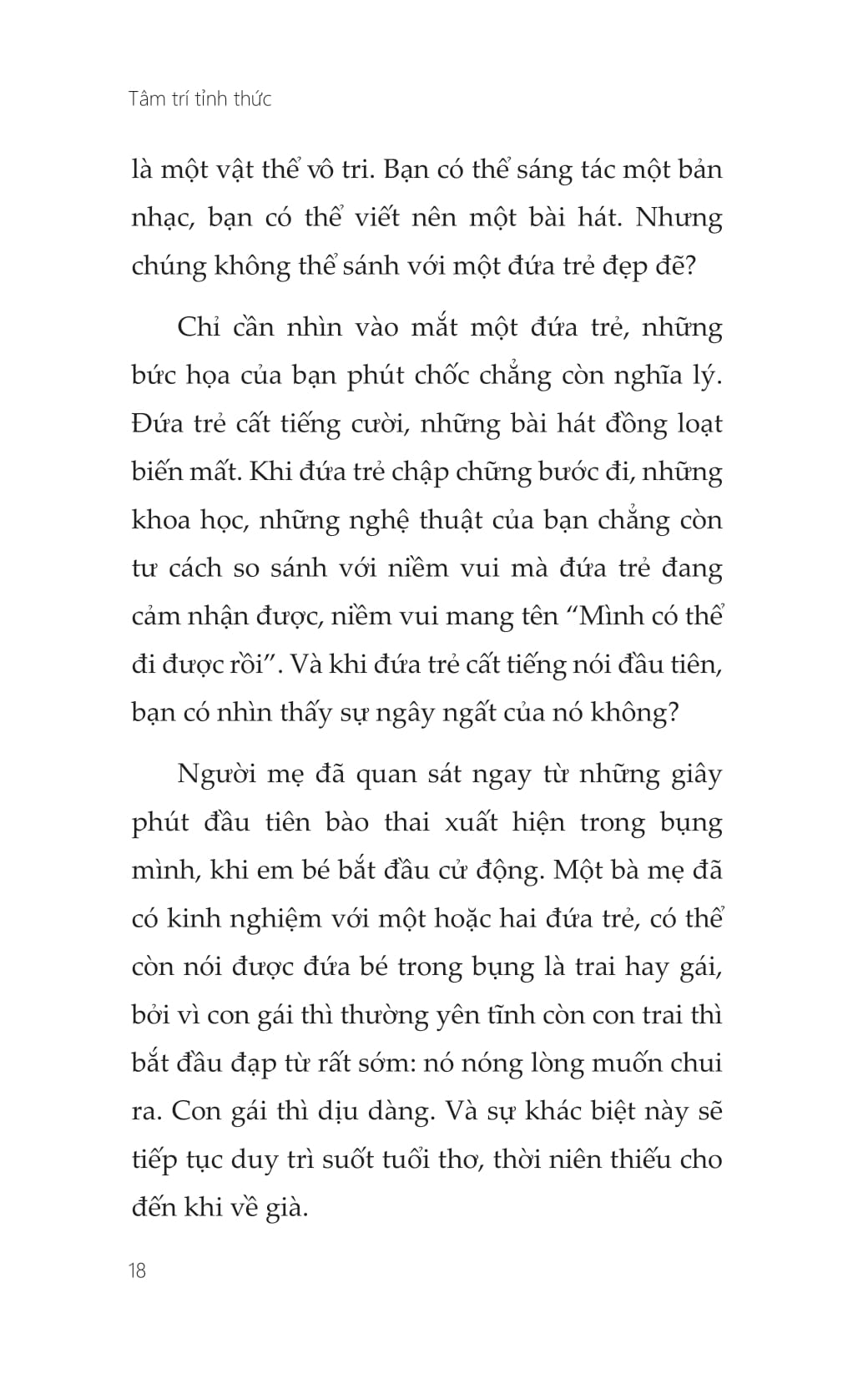 tâm trí tỉnh thức