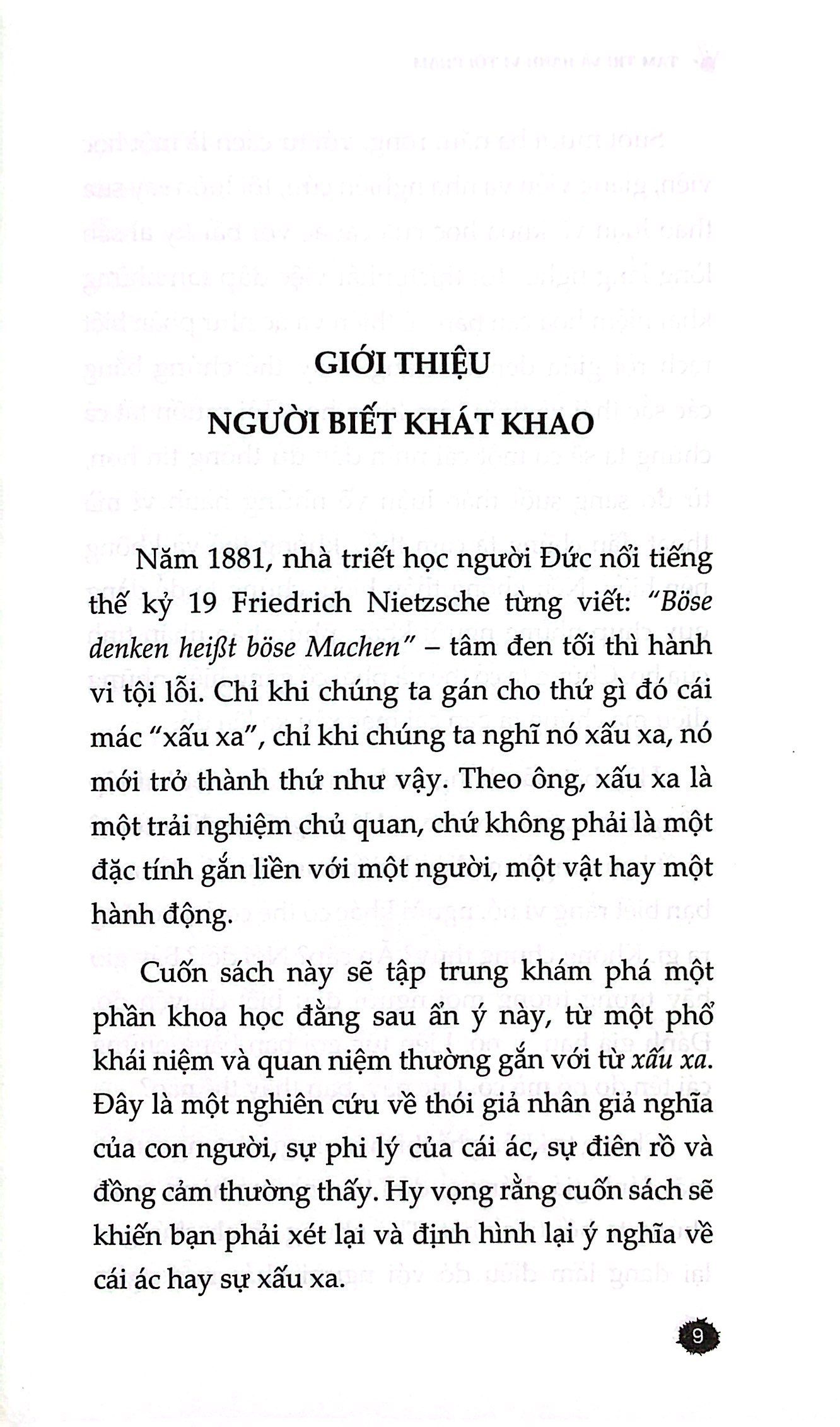 tâm trí và hành vi tội phạm