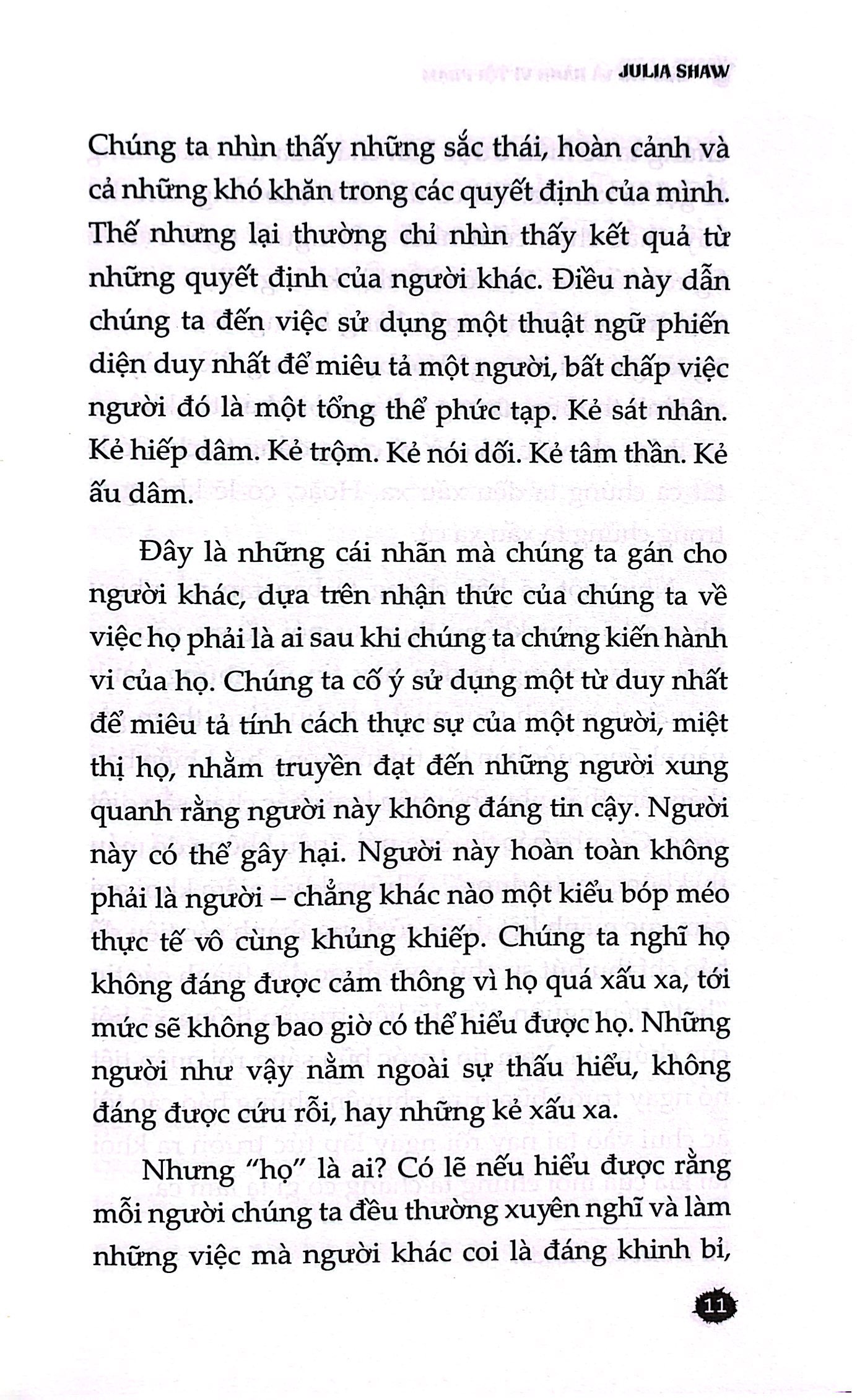 tâm trí và hành vi tội phạm