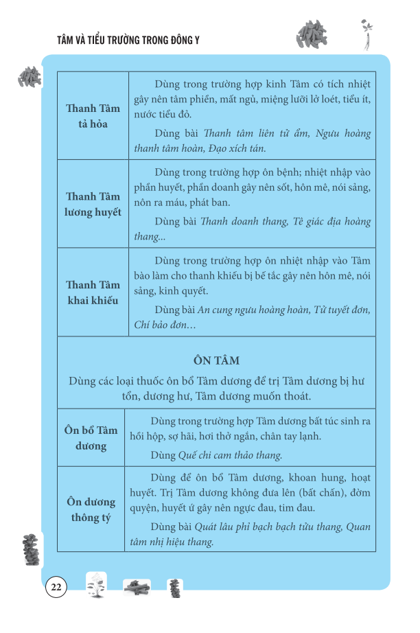 tâm và tiểu trường trong đông y