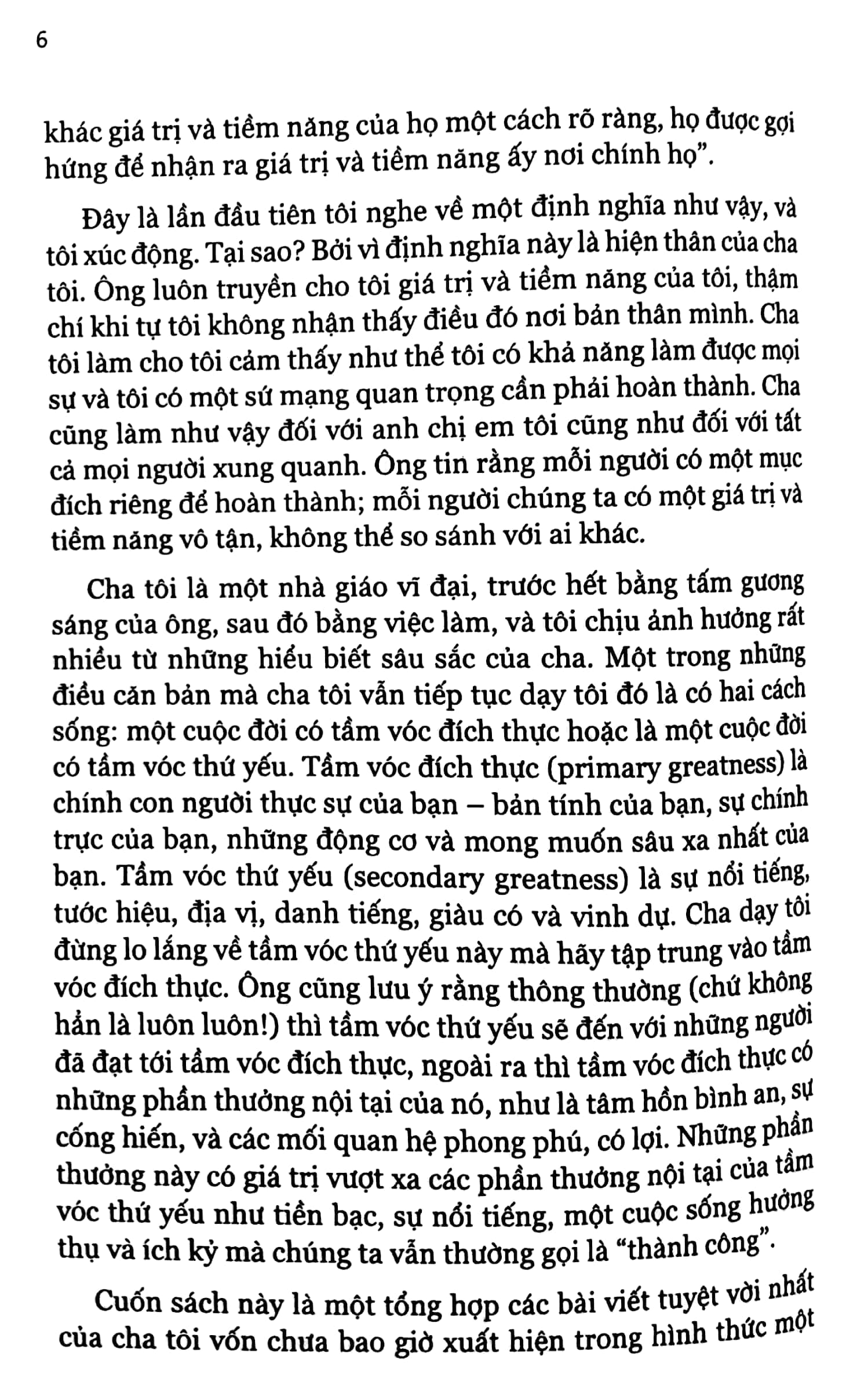 tầm vóc đích thực