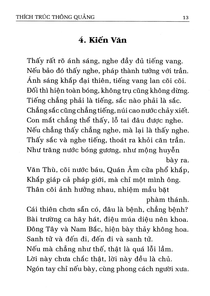 tâm yếu tu thiền