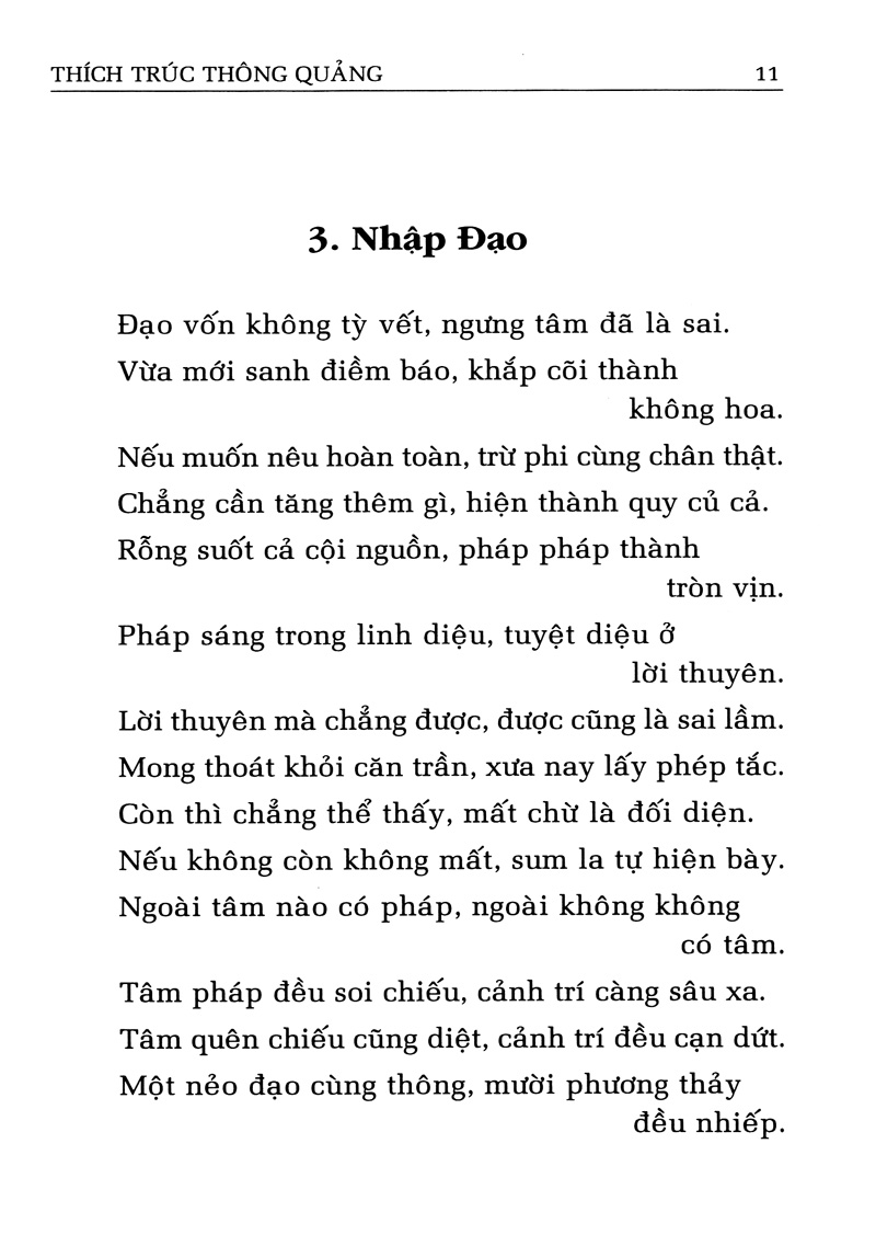 tâm yếu tu thiền