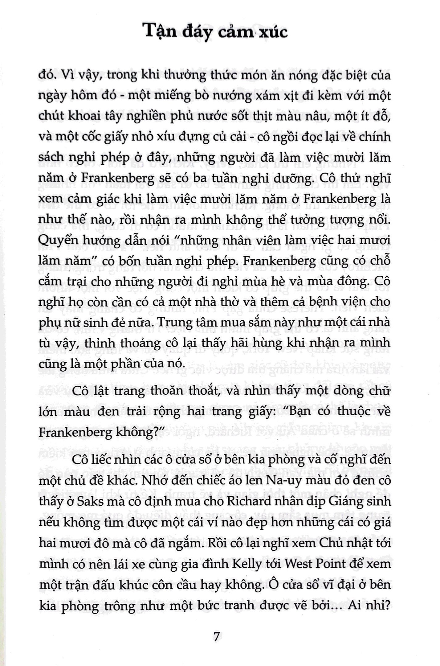 tận đáy cảm xúc (tái bản 2023)