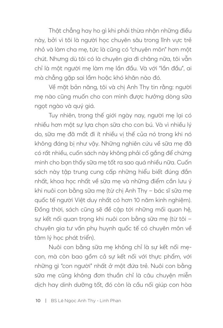 tận hưởng hành trình nuôi con sữa mẹ