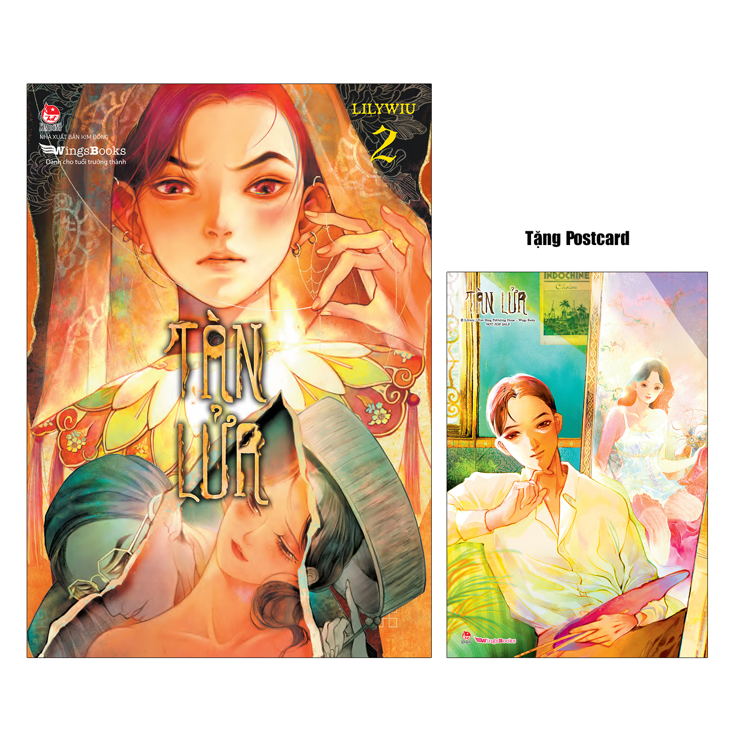 tàn lửa - tập 2 - tặng kèm postcard