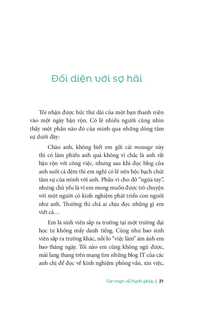 tản mạn về hạnh phúc