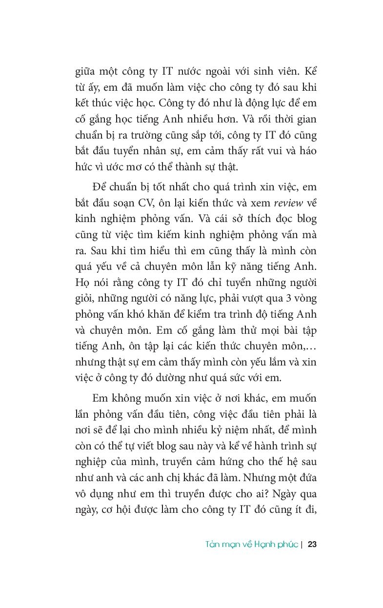 tản mạn về hạnh phúc