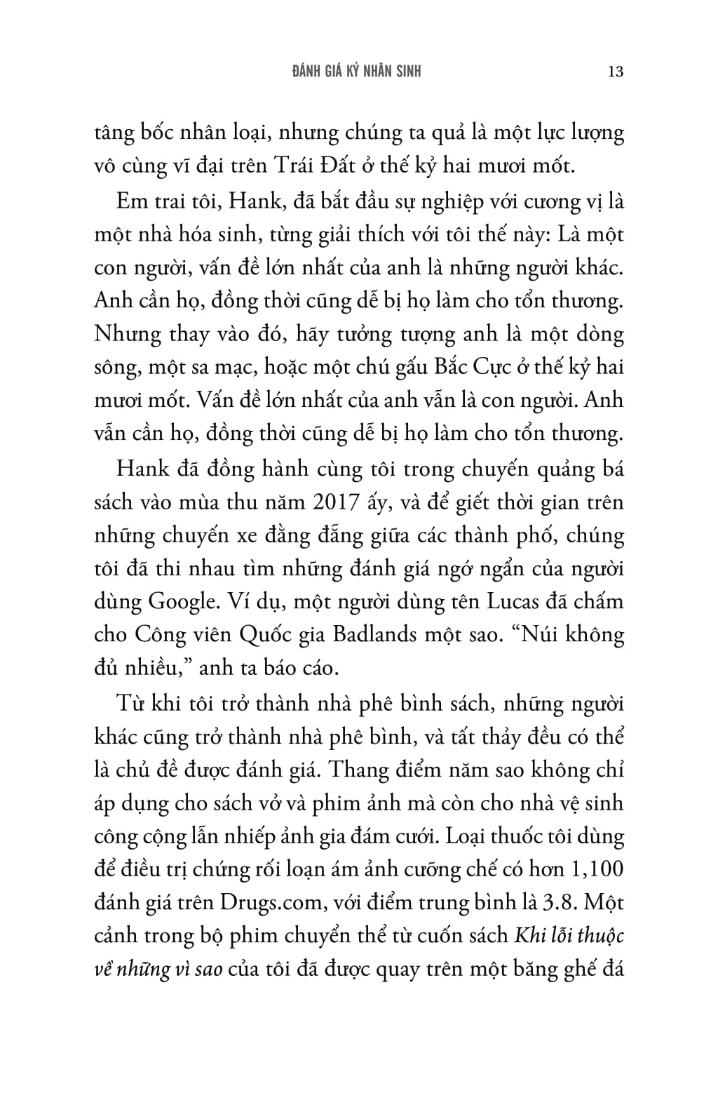 tản mạn về thế giới - đánh giá kỷ nhân sinh - the anthropocene reviewed