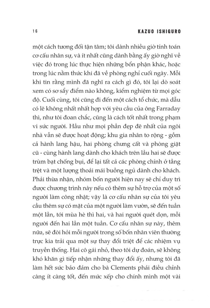 tàn ngày để lại