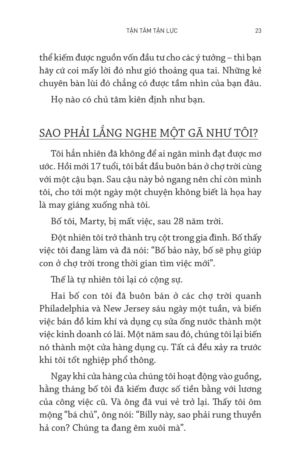 tận tâm tận lực - 101 bài học kinh doanh thực tiễn cho doanh nhân khởi nghiệp - all in