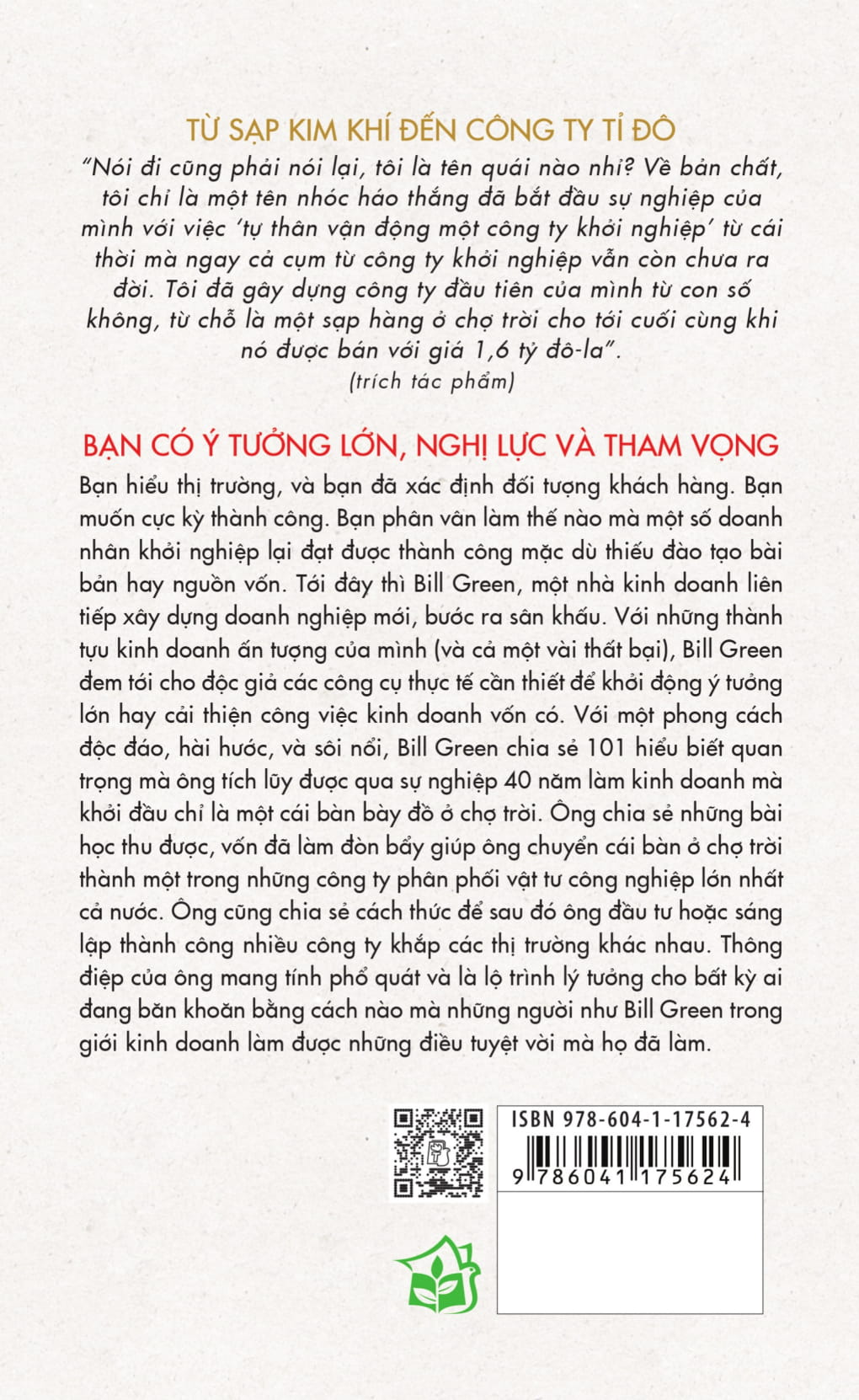 tận tâm tận lực - 101 bài học kinh doanh thực tiễn cho doanh nhân khởi nghiệp - all in