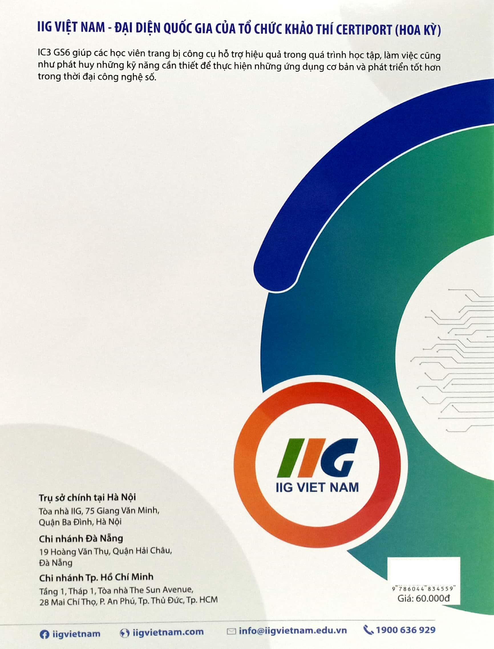 tăng cường tin học quốc tế - ic3 - gs6 level 3 (tái bản 2024)