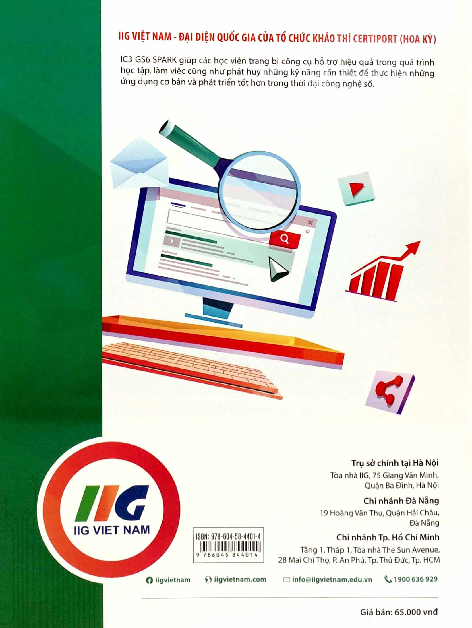 tăng cường tin học quốc tế - ic3 gs6 spark level 1 - dành cho lớp 3 (tái bản 2023)