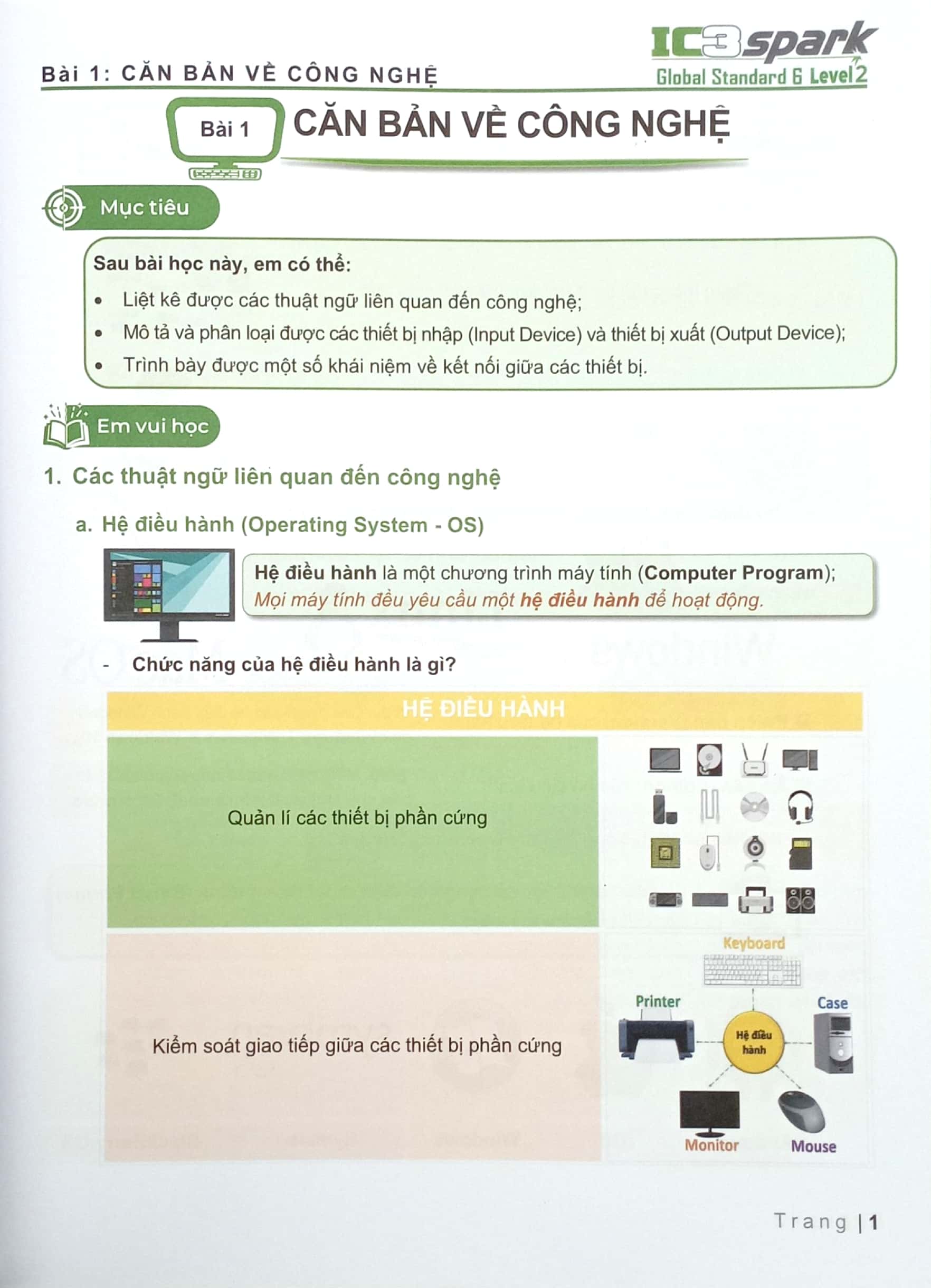 tăng cường tin học quốc tế - ic3 gs6 spark level 2 - dành cho lớp 4 (tái bản 2023)