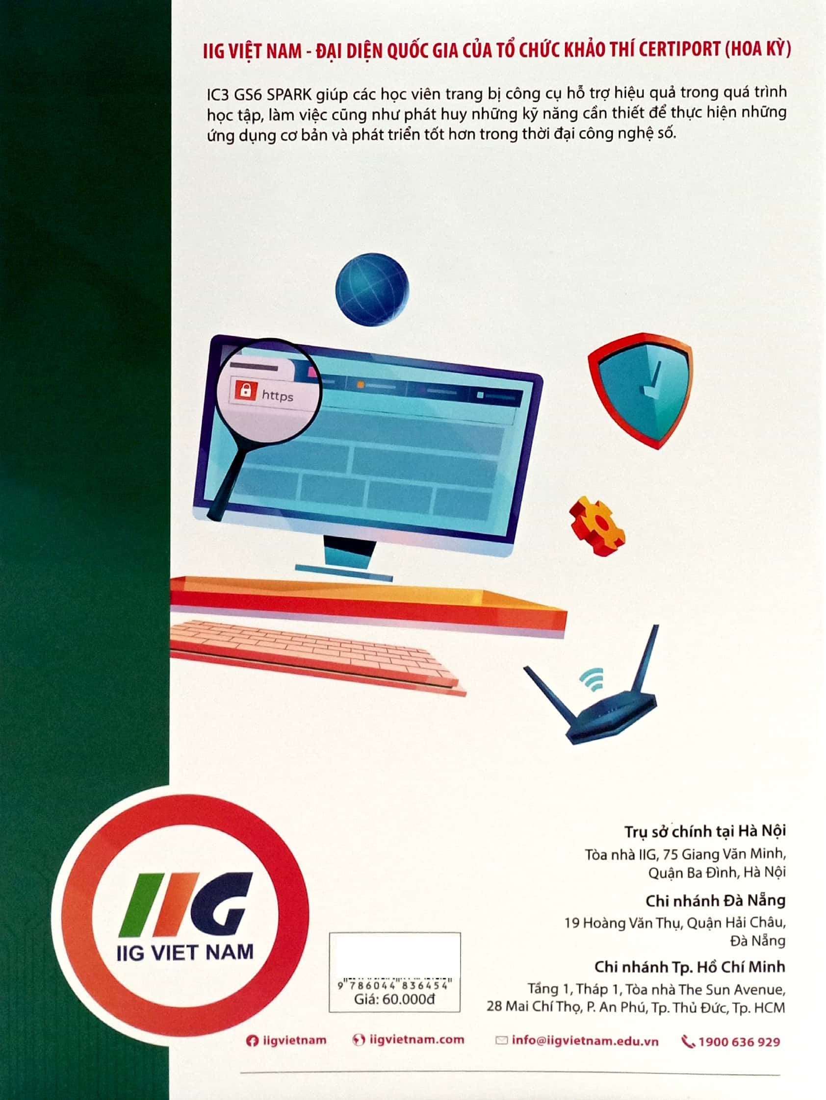 tăng cường tin học quốc tế - ic3 gs6 spark level 2 (tái bản 2024)