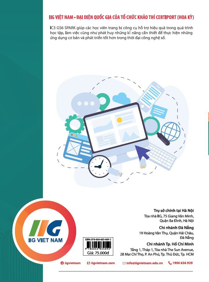 tăng cường tin học quốc tế - ic3-gs6 spark level 3 - dành cho lớp 5