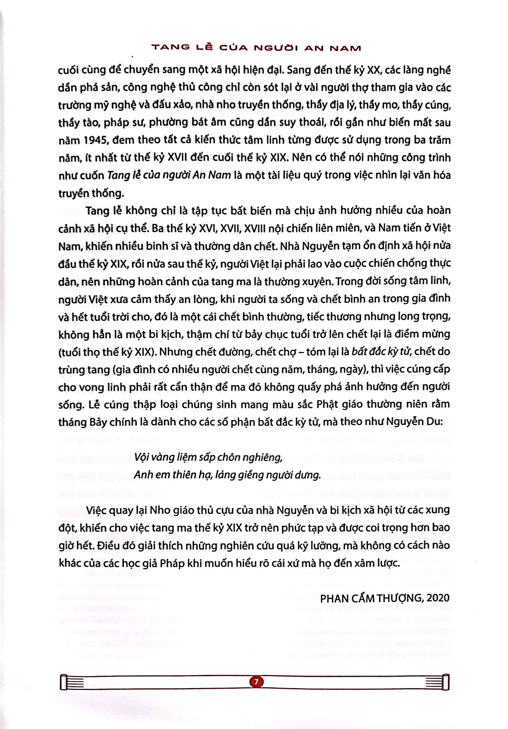 tang lễ của người an nam - nghiên cứu dân tộc học về tín ngưỡng cổ truyền - bìa cứng