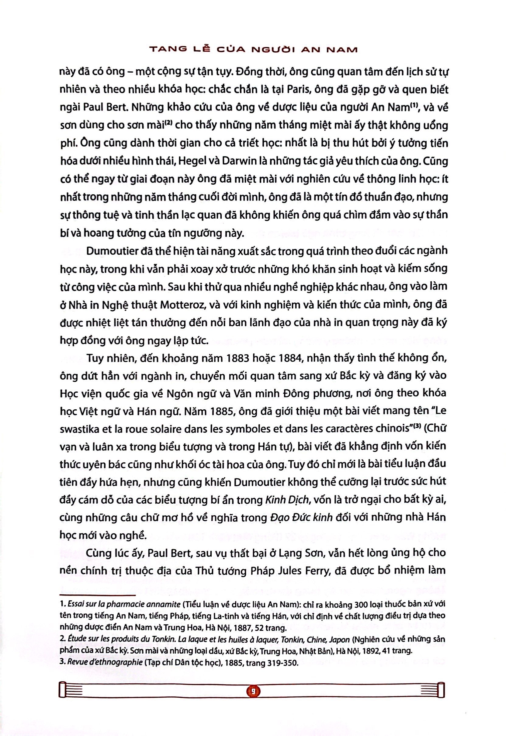 tang lễ của người an nam - nghiên cứu dân tộc học về tín ngưỡng cổ truyền - bìa cứng