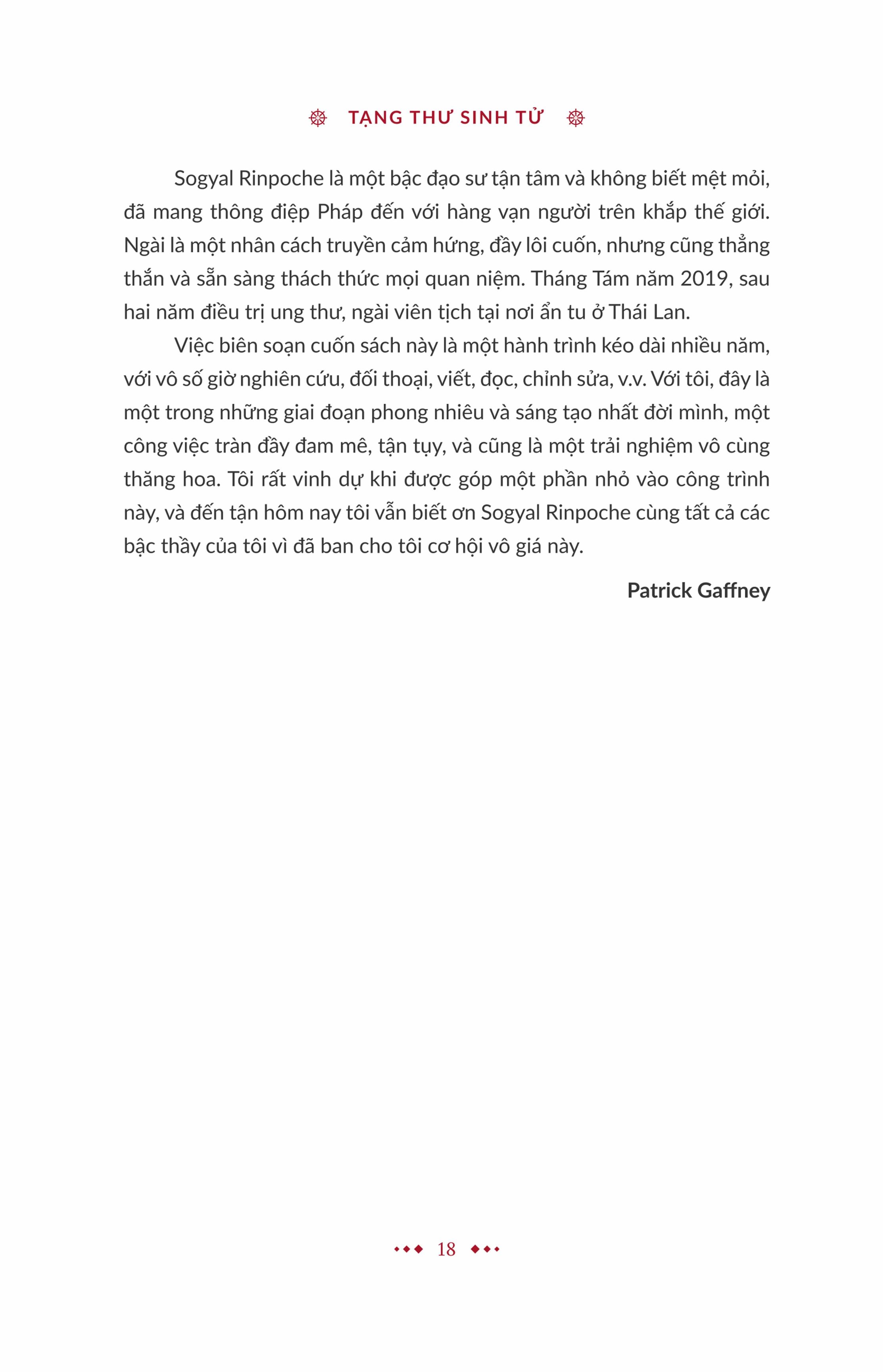 Tạng Thư Sinh Tử - Bìa Cứng