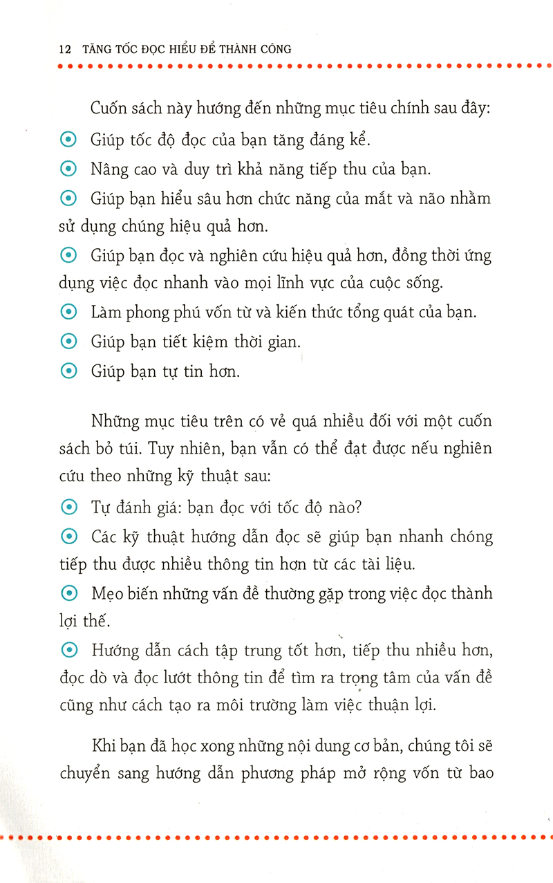 tăng tốc đọc hiểu để thành công