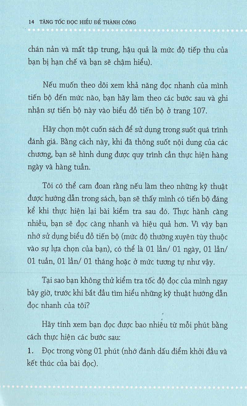 tăng tốc đọc hiểu để thành công