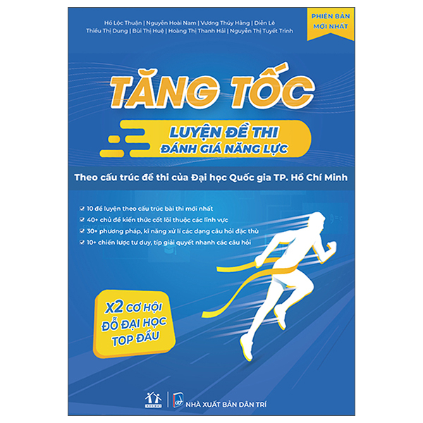 Tang Toc Luyen De Thi Danh Gia Nang Luc - Theo Cau Truc De Thi Cua Dai Hoc Quoc Gia TP. Ho Chi Minh (Tai Ban)