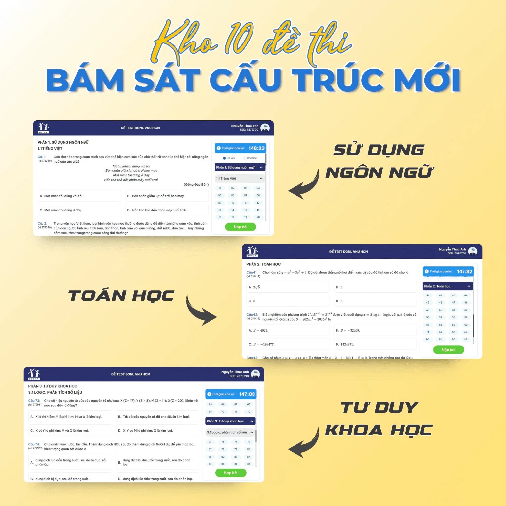 tăng tốc luyện đề thi đánh giá năng lực - theo cấu trúc đề thi của đại học quốc gia tp. hồ chí minh (tái bản 2025)
