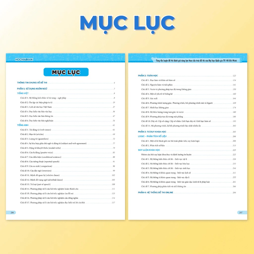 tăng tốc luyện đề thi đánh giá năng lực - theo cấu trúc đề thi của đại học quốc gia tp. hồ chí minh (tái bản 2025)