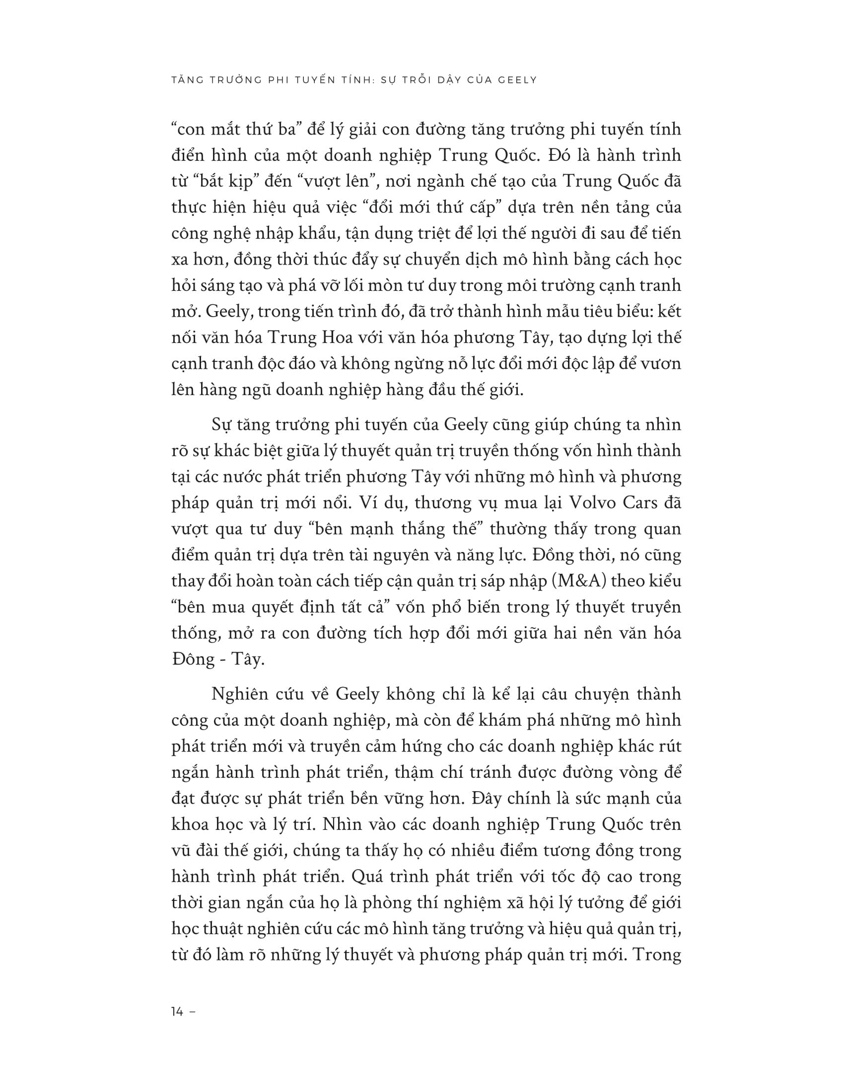 Tang Truong Phi Tuyen Tinh - Non-linear Growth - Su Troi Day Cua Geely