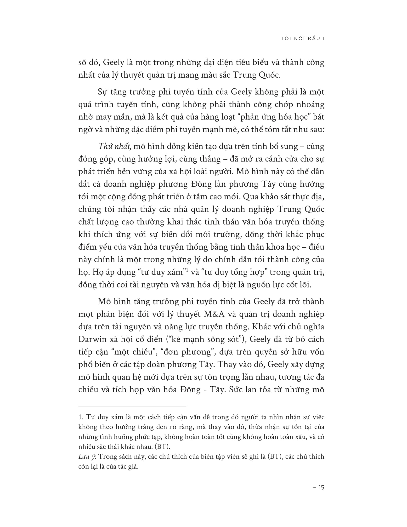 Tang Truong Phi Tuyen Tinh - Non-linear Growth - Su Troi Day Cua Geely