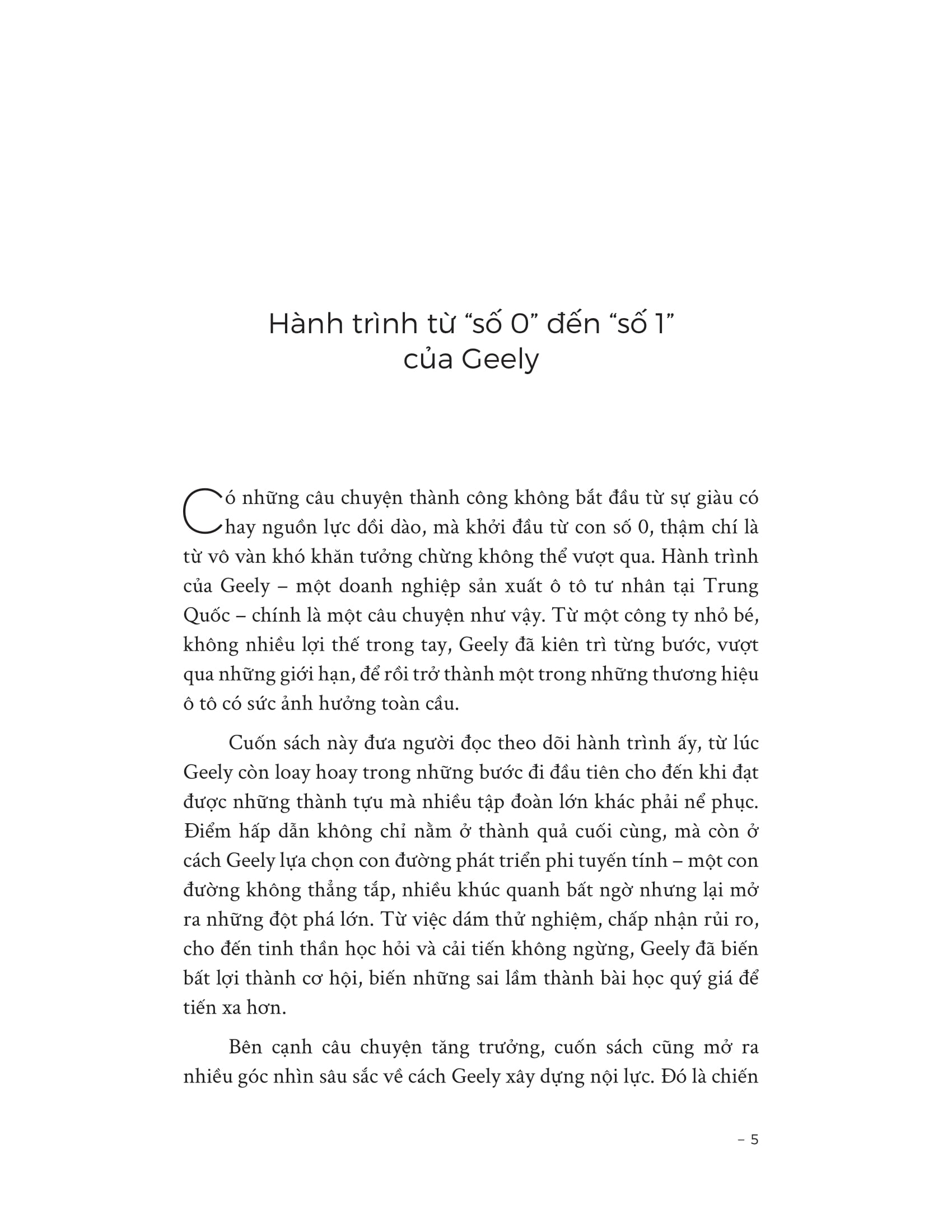 Tang Truong Phi Tuyen Tinh - Non-linear Growth - Su Troi Day Cua Geely