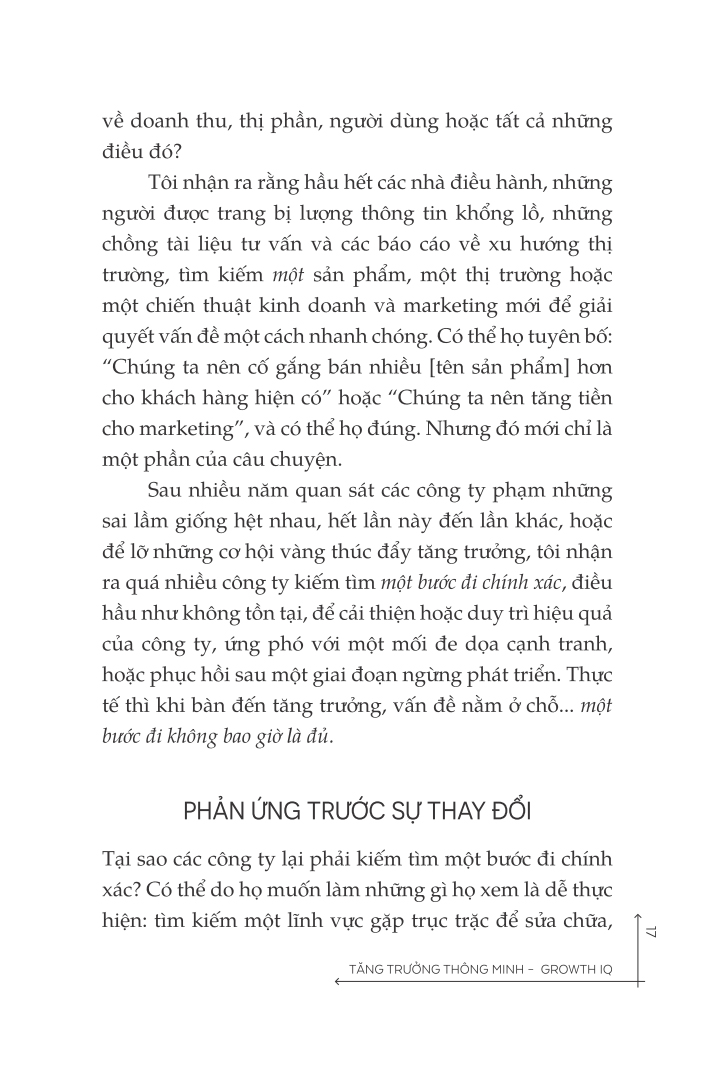 tăng trưởng thông minh - growth iq