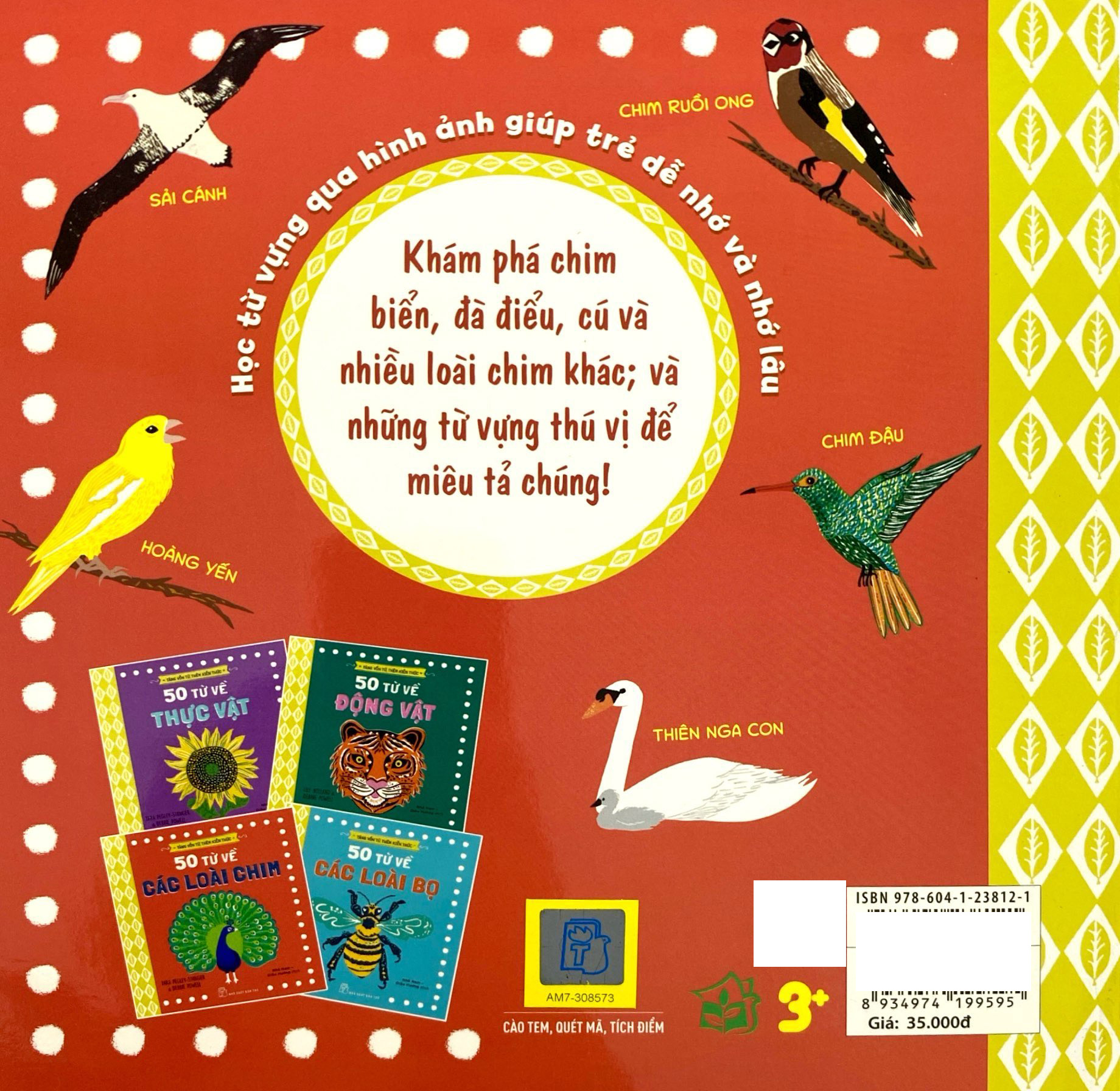 tăng vốn từ, thêm kiến thức - 50 từ về các loài chim