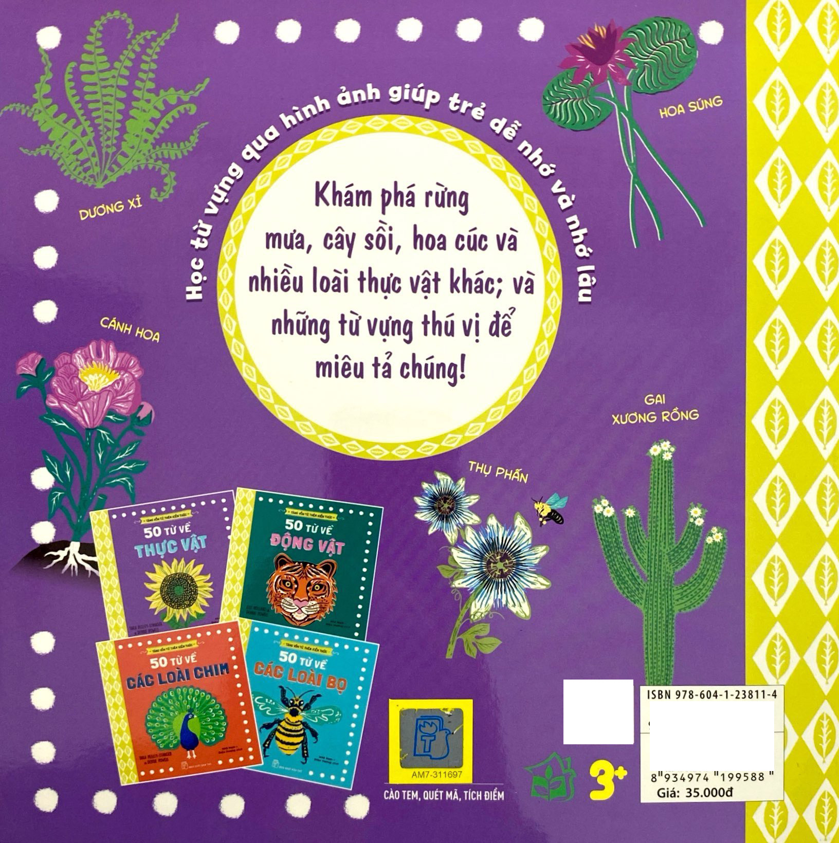 tăng vốn từ, thêm kiến thức - 50 từ về thực vật