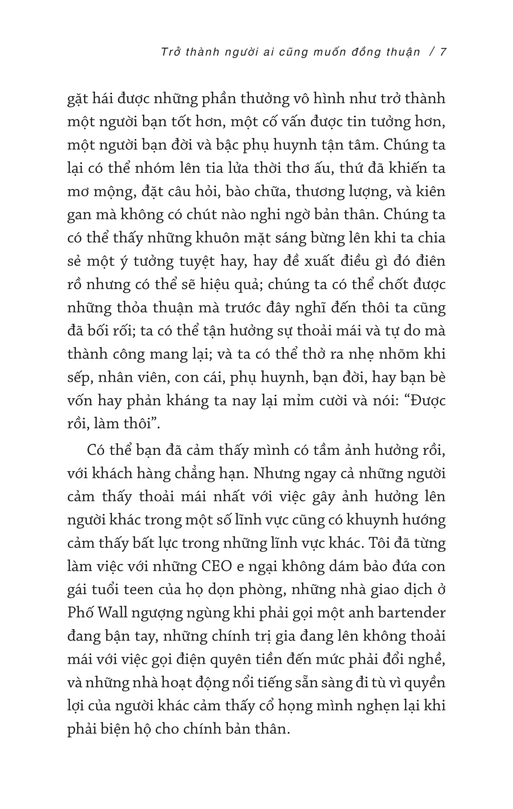 tạo ảnh hưởng bằng đắc nhân tâm