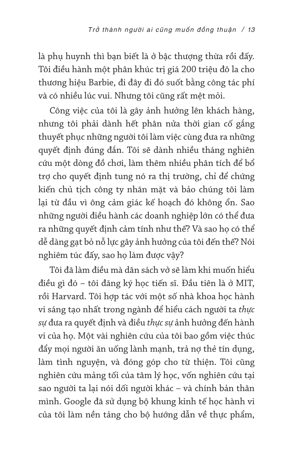 tạo ảnh hưởng bằng đắc nhân tâm