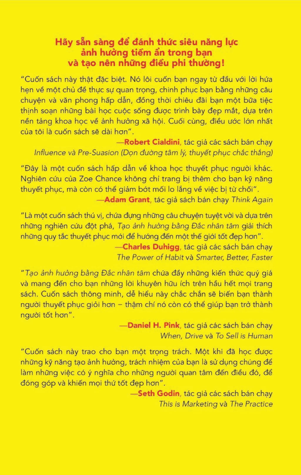 tạo ảnh hưởng bằng đắc nhân tâm