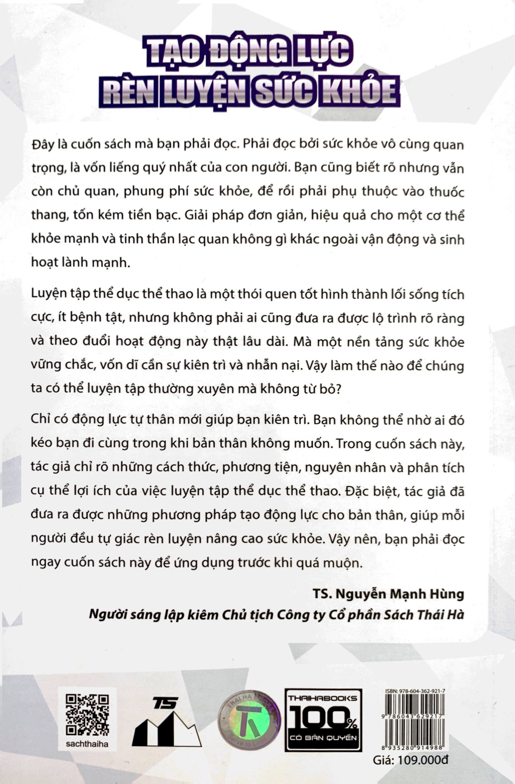 tạo động lực rèn luyện sức khỏe