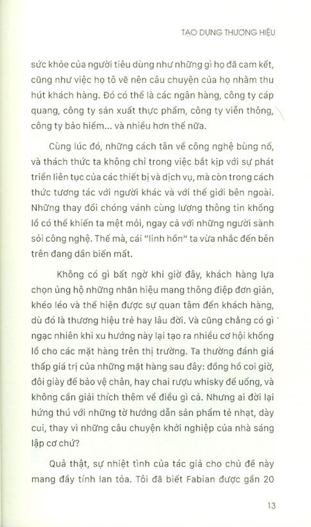 tạo dựng thương hiệu