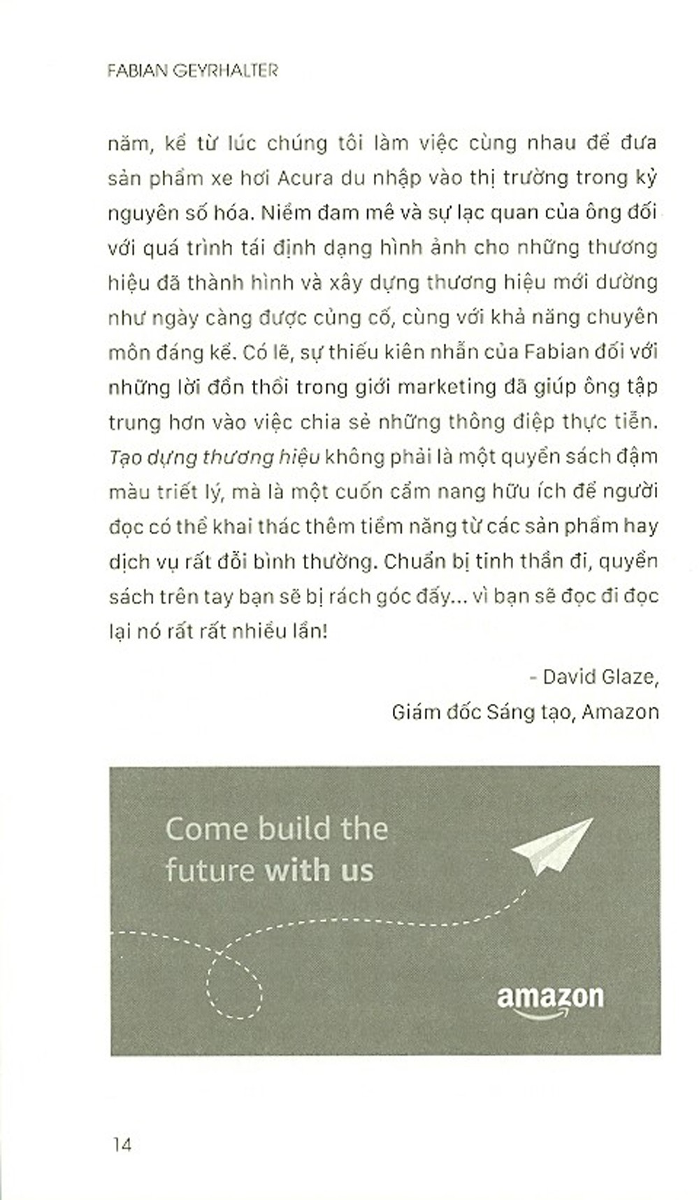 tạo dựng thương hiệu