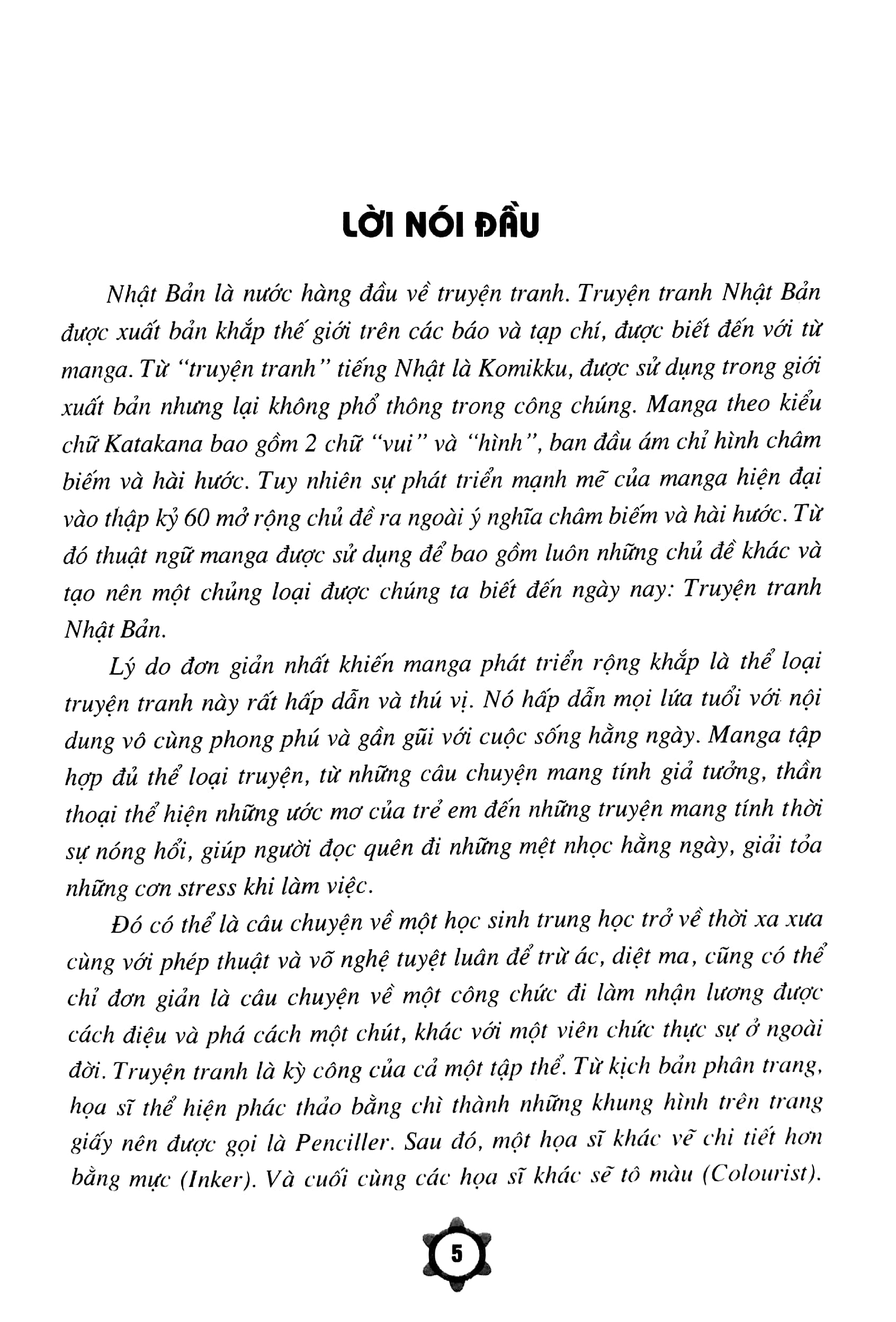 tạo hình nhân vật truyện tranh với động tác và trang phục đặc biệt