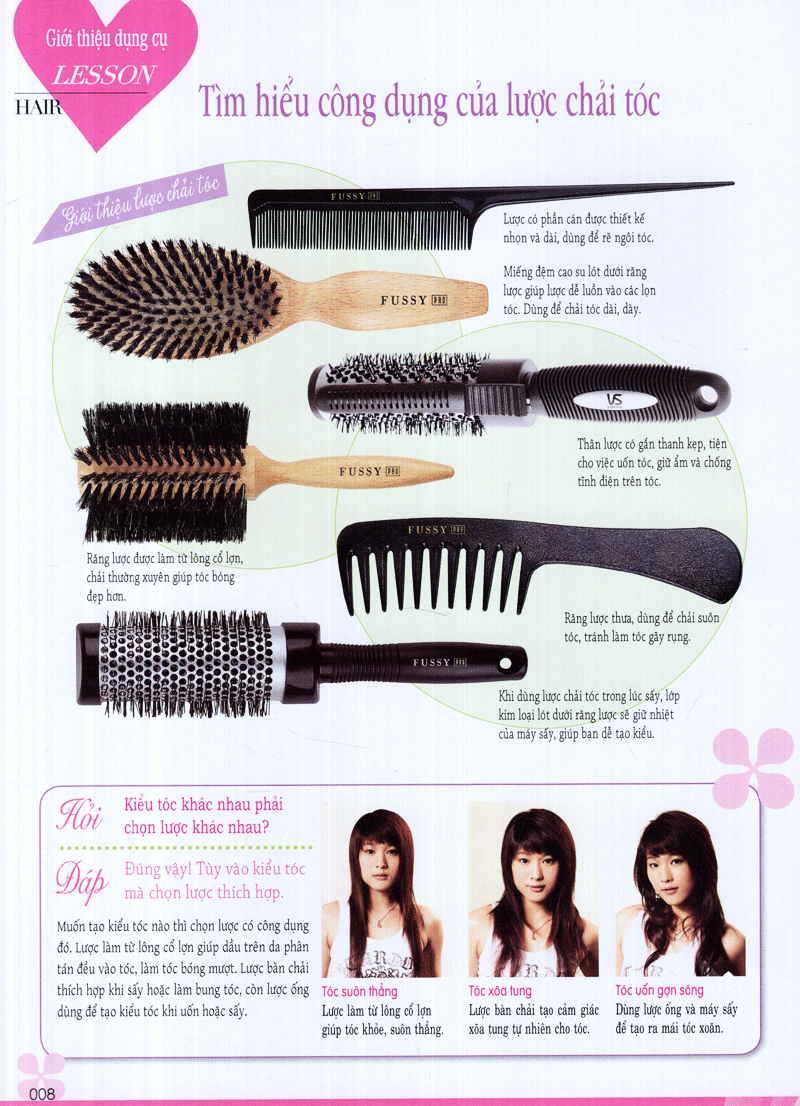 tạo kiểu tóc theo phong cách ngôi sao